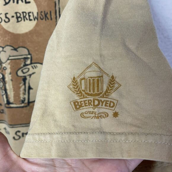 Vintage Beer Dyed Bill’s Beer Removal Service Funny Graphic Tee 90s Brewery XL - Picture 8 of 12